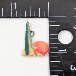 Vtg 1939 New York World’s Fair Trylon Perisphere Celluloid Charm Japan Souvenir